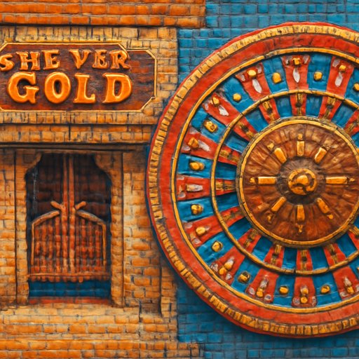 cb333 Wild West Gold ধুলোমাখা স্যালুনের দরজা